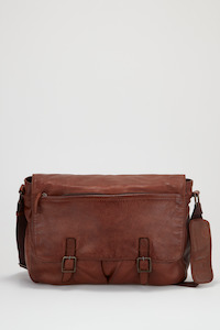 Hudson Leather Satchel