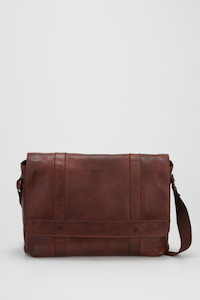 Flynn Leather Satchel