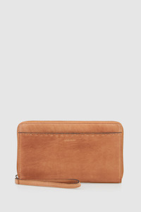 Suzy Leather Zip Large Wallet