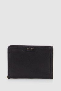 Bria Leather Zip Medium Wallet