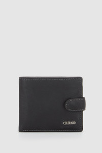 RFID Leather Tab Wallet