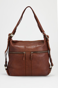 Ari Leather Convertible Backpack