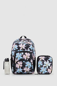 Kids Backpacks: Pastel Floral Backpack Set