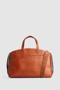 Trinity Leather Work Tote Bag