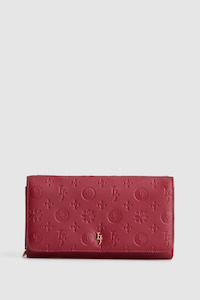 Womens Large Wallets: Embossed Large Wallet