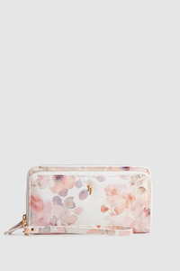 Floral Ziparound Wallet