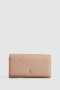 Embossed Large Wallet