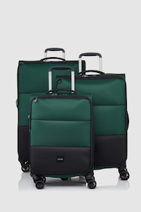 Soft Suitcases: Soft Stripe 3pc Suitcase Set