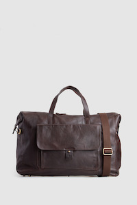 Travel Bags: Marcus Leather Weekender