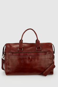 Angus Leather Tall Weekender