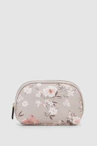 Travel Companions: Floral Cosmetic Pouch