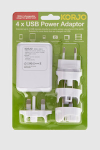 Travel Adaptors: USB Universal Adaptor