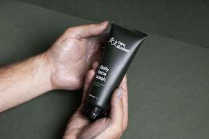 Internet only: Charcoal Daily Face Wash by Two Dudes