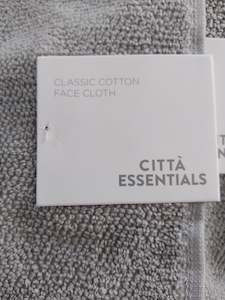 Internet only: Classic Cotton Face Cloth by Citta Design