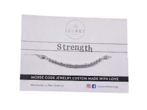 Morse Code Bracelet by My Secret Message