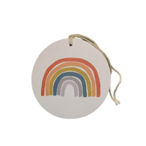 Internet only: Rainbow Gift Tag by Citta Design