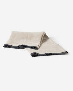 Selvedge Edge Linen Teatowel by Citta Design