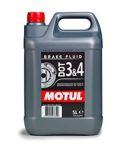 Motul DOT 3 & 4 Brake Fluid 5L