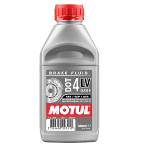 Motul DOT 4 LV Brake Fluid 0.5L