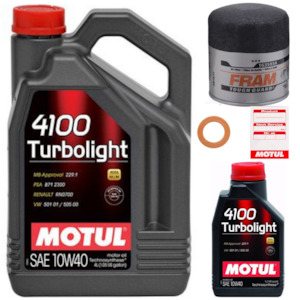 Subaru Legacy 1998-04 BE BH Motul Oil Service Kit