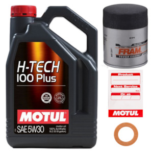 Toyota Corolla RunX/Fielder/Sportivo 2000-06 E122 E123 Motul Oil Service Kit