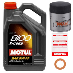 Toyota MR2 1984-89 AW11 Motul Oil Service Kit