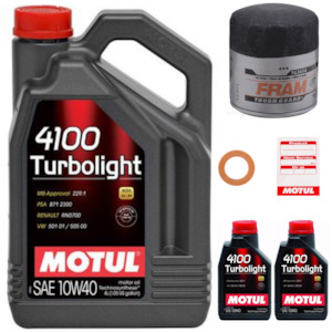 Toyota Chaser/Mark-II/Cresta 1992-96 X90 X91 Motul Oil Service Kit