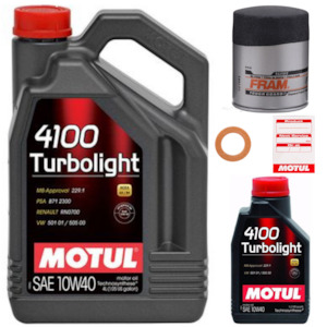 Mitsubishi Galant/Legnum VR-4 1996-02 EC5A EC5W Motul Oil Service Kit