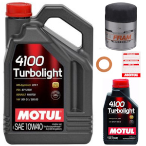 Nissan Skyline 1985-90 R31 Motul Oil Service Kit