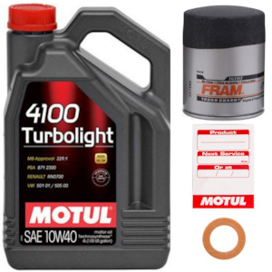 Nissan Silvia 1999-02 S15 Motul Oil Service Kit