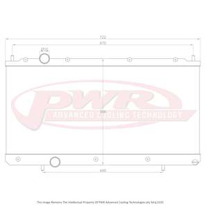 Mitsubishi FTO (1994-2000) PWR Radiator