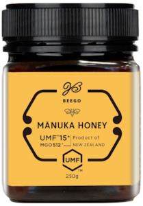 Honey manufacturing - blended: BEEGO UMF 15+ 250g