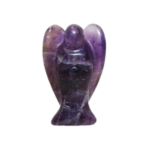 Internet only: Chevron Amethyst Angel Strength Within