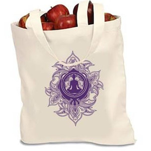 Cotton Adi Shakti Tote Strength Within