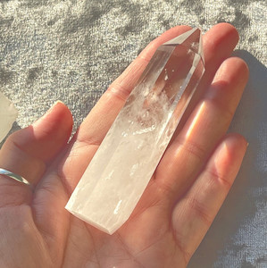 Clear Quartz Tower Strength Within