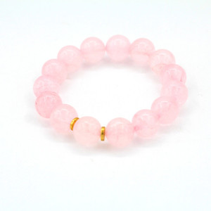 Rose Quartz Bracelet Strength Within