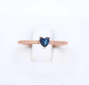 Sapphire 18K rose gold Ring Strength Within