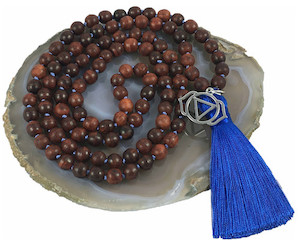 Third Eye Knotted Mala Strength Within