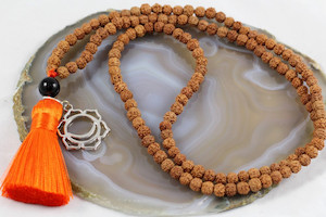 Protected Chakras Strung Mala Strength Within