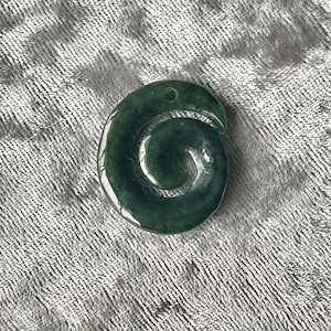 Jade Koru Pendant Strength Within