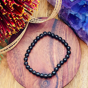 Smokey Quartz stretch bracelet Strength Within