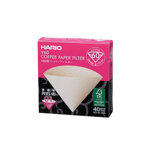 Coffee: Hario V60 Coffee Filters