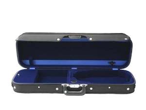 violincase: 4/4, 3/4, 1/2 Bobelock wooden oblong violin case