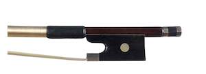 Unstamped silver-mounted violin bow