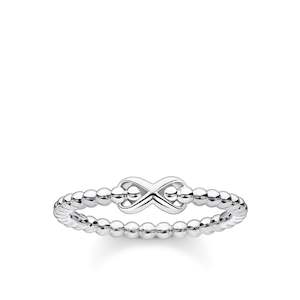 Charming Collection Infinity Beaded Ring