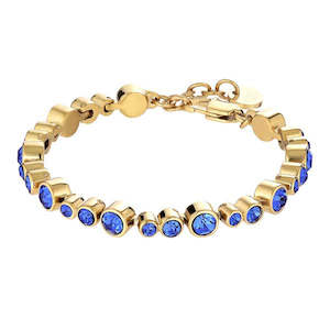 TERESIA SHINY GOLD SAPPHIRE BRACELET