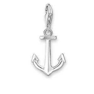 Charm Club Sterling Silver Anchor Charm