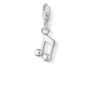 Charm Club Sterling Silver Music Note Charm