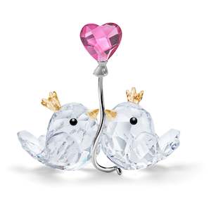 Jewellery: LOVE BIRDS PINK HEART