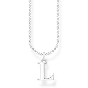 CHARMING COLLECTION LETTER 'L' NECKLACE 38-45CM